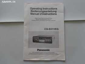 Autorádio s přehrávačem PANASONIC - 8