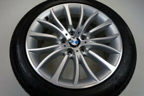 BMW 5 F10 F11 - Originání 18" alu kola - Zimní pneu - 8