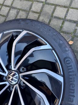 ORIGINÁL Alu Volkswagen Ventura R17, 5x112 - vč. PNEU - 8