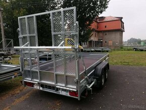 Přívěs UNK pro stavební stroje 3500kg 1,8x4m - 8