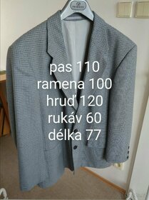 Pánské obleky a saka vel .XXL - 8