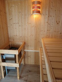 Finská interiérová sauna Karibu Parima 4 - 8