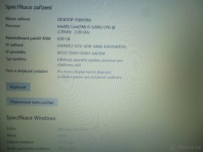 Notebook Lenovo E50-80 - 8