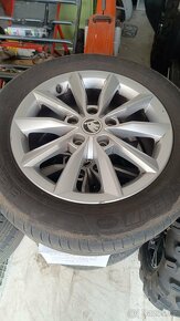 4x Michelin 205/55 r16 91v + Litá kola 16'' Orig Škoda - 8