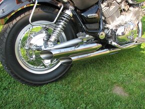 Yamaha Virago Nerezové Laděné Výfuky Thundering Eagle Nové - 8