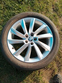 ALU kola Ronal 17" Skoda Scala, Kamig 205/50 R17 - 8