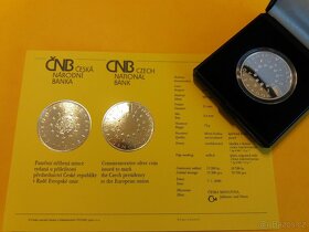 200 Kč stříbrné mince ČNB_1995-2010_BK / PROOF - 8