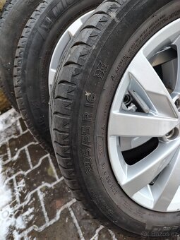 Alu kola 5x112 R16 VW original PASSAT, OCTAVIA,  Letní pneu - 8