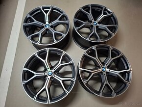 Originál sada 21" BMW G05, X5, X6 style 741M - 8