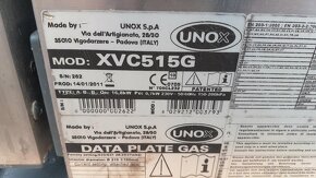 Plynový konvektomat UNOX ( na náhr. díly, servis, opravu) - 8