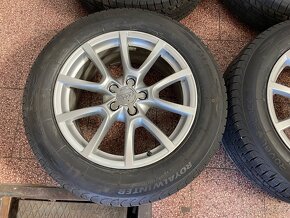 Originální Alu kola Audi 5x112 r18 zimní pneu 8mm - 8