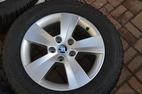 NOVÁ zimní kola Š.Superb III/Passat B8+215/60R16 XL Dunlop W - 8