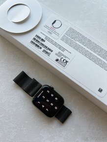 Apple iWatch 7 ocel (GPS+cellular) 45mm, pásek: milánský tah - 8