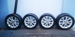 Original ALU kola BMW 5X120 R19 zimní pneu 255/50/R19 - 8