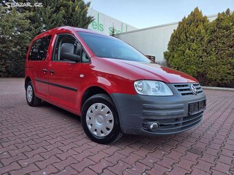 VW Caddy 1.9TDI 77kW bez DPF, serviska, klima - 8