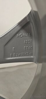 AUDI A4 B9 5X112 R18 NOVÁ ORIGINALNÍ LETNÍ SADA - 8