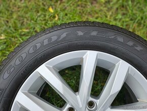 Kompletní zimní orig Alu kola VW SEPANG - 215/60 R16 - 5x112 - 8