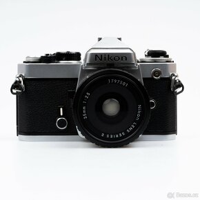 Nikon FE + dva objektivy SET - 8