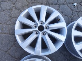 15"alu sada 5x100 origo Seat Ibiza 5 Fabia 4 Rapid Polo Fox - 8