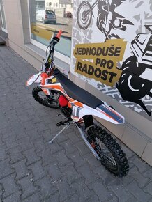 Pitbike Shark 125cc 17/14 oranžová - 8