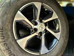 Toyota Hilux originál kola 17” 6x139,7 265/65 r17 ET30 zimní - 8