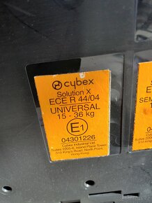 Autosedačka Cybex Solution M-Fix 2017 - 8