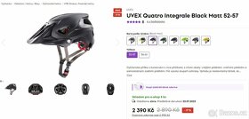 UVEX Quatro Integrale Black Matt 52-57 - 8