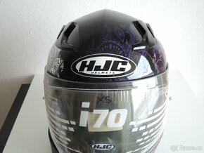 Helma na motocykl, skútr HJC s clonou - 8