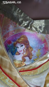 Šaty Disney Princess - Bella, vel.5-6 let - 8