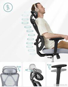 Nové ergonomické kancelářské křeslo - 8