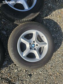 Originál alu kola Bmw X5 E53 5x120 R17 / Zimní Michelin. - 8