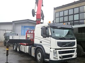 Volvo FM 460 - 6x2 - Valník + HR-HMF 3000 K7 – EURO 5 - 8