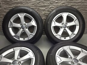 17" Originál Audi Q3 Kodiaq Tiguan 5x112 zimní pneu 6-7,5mm - 8