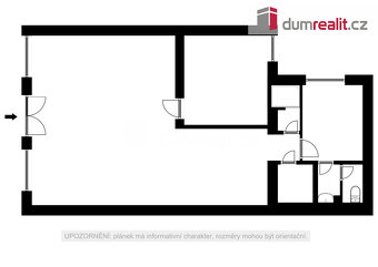 Pronájem komerčního prostoru, 74 m2, Národní třída, Hodonín - 8