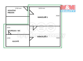 Pronájem kancelářského prostoru, 60 m², Neratovice - 8