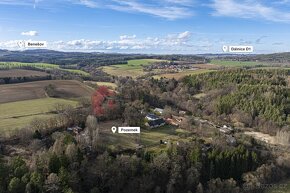 Prodej pozemku v Polánce u Vlašimi, 1000m2, stavební. - 8