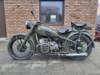 Dněpr,Ural M72 se sidecar - 8