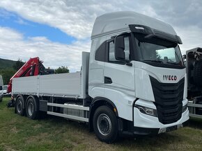 IVECO X-WAY 280X53YPS 6x2 vč. valníku a ruky FASSI F185A - 8