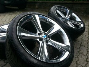 BMW X5, X6 Originál 21" 128 Chrome - 8