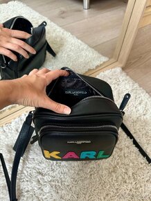 ČERNÁ CROSSBODY KABELKA KARL LAGERFELD - 8