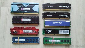 SSD S-ATA a NVME, HD S-ATA, DDR3 RAM, VGA 4K HDMI - 8
