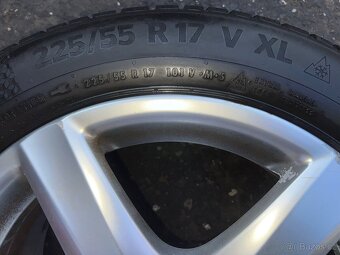 Original ALU kola VW Avignon 17" 7,5J ET47 + pneu 225/55/R1 - 8