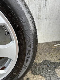 Prodám Alu s Michelin 215/55/R16 93V na VW, Audi, Škoda - 8