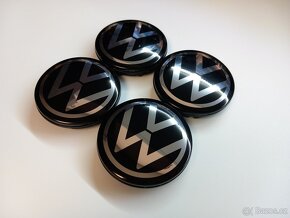 Středové krytky VW 56x52mm Nové logo - 8