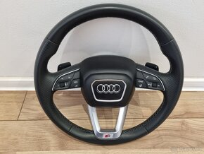 AUDI VYHRIEVANÝ MULTIFUNKČNÝ VOLANT s logom S - 8