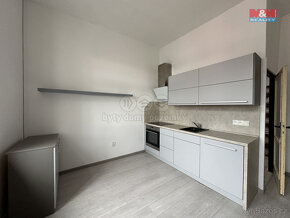 Pronájem bytu 1+kk, 22 m², Horní Jiřetín, ul. Gen. Svobody - 8