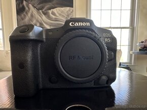 Canon EOS R5 45,0MP-Černý pouze tělo - 8