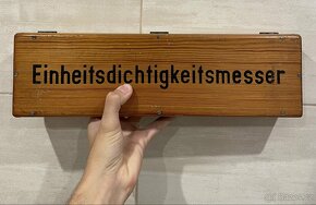 Einheitsdichtigkeitsmesser - Německý měřicí přístroj - 8