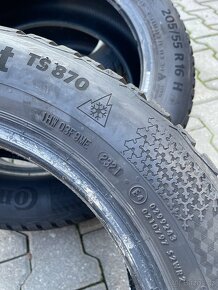 Zánovní zimní pneu Continental WinterContact TS870 205/55R16 - 8