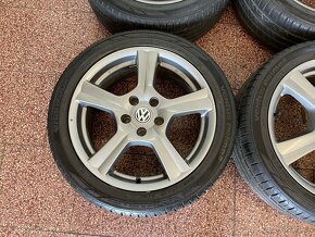 Alu kola 5x112 r17 letní pneu 6,5mm - 8